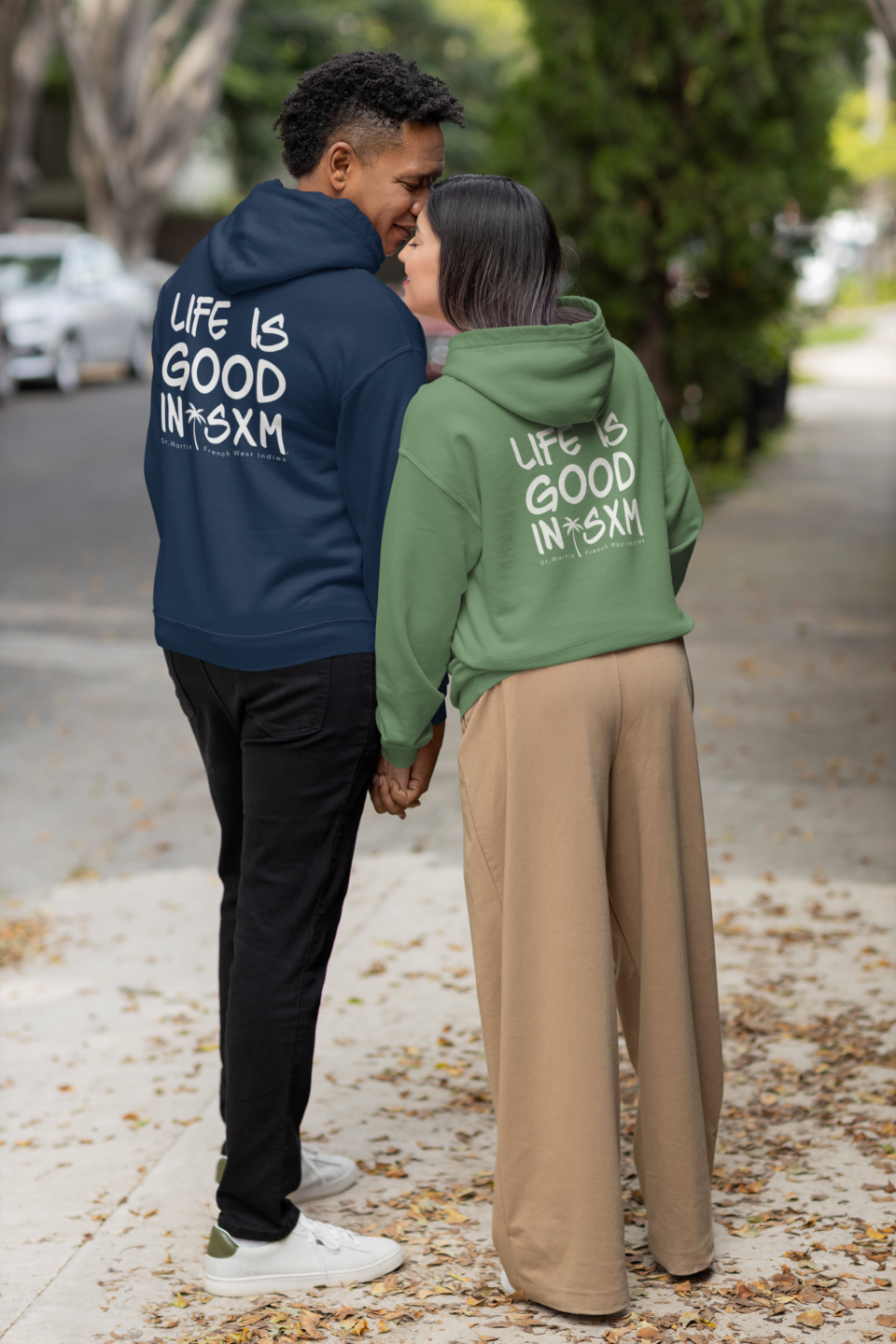 LIFE IS GOOD — Premium Unisex Garment-Dyed Hoodie
