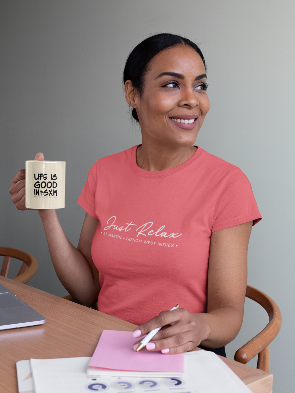 JUST RELAX — Women Premium Soft Tee