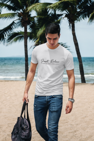 t-shirt-mockup-of-a-man-carrying-a-bag-by-the-beach-431-el