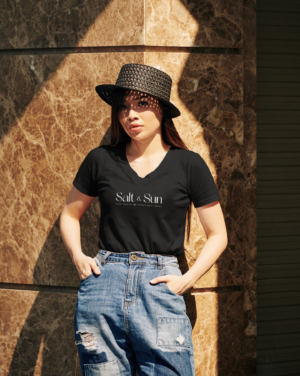 v-neck-t-shirt-mockup-of-a-fashionable-woman-posing-45137-r-el2